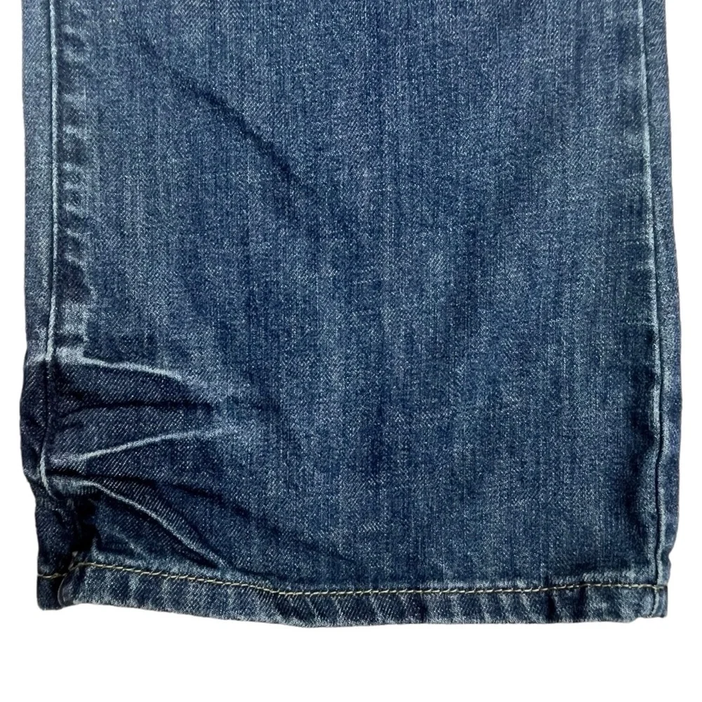 G by Guess Men 34x32 Joey Low Bootcut Dark Wash Demin Jeans‎